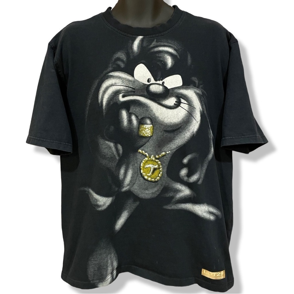 Vintage Y2K TAZ Gangsta T-Shirt